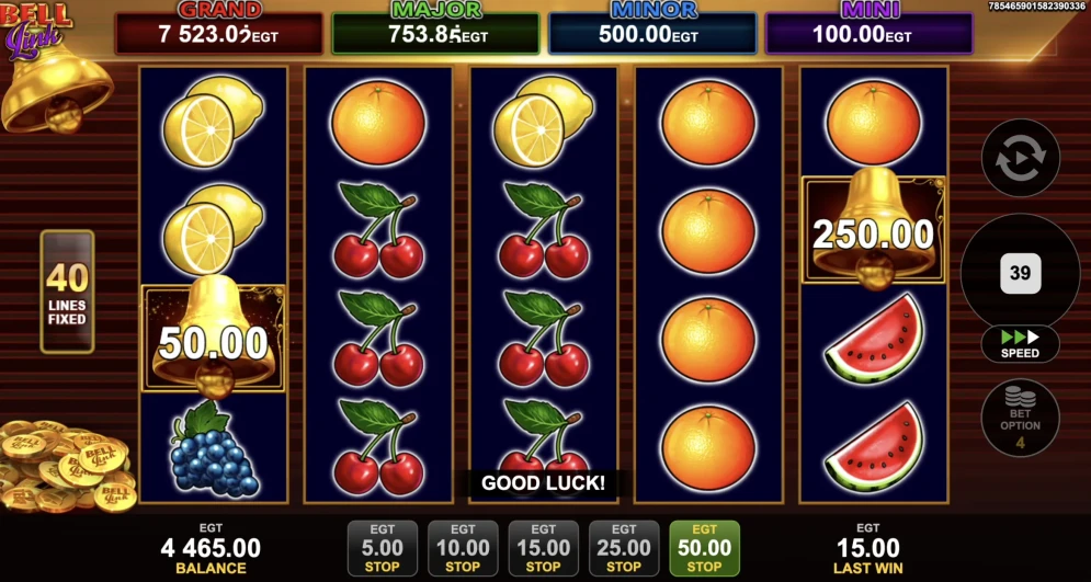 40 Super Hot Bell Link Slot