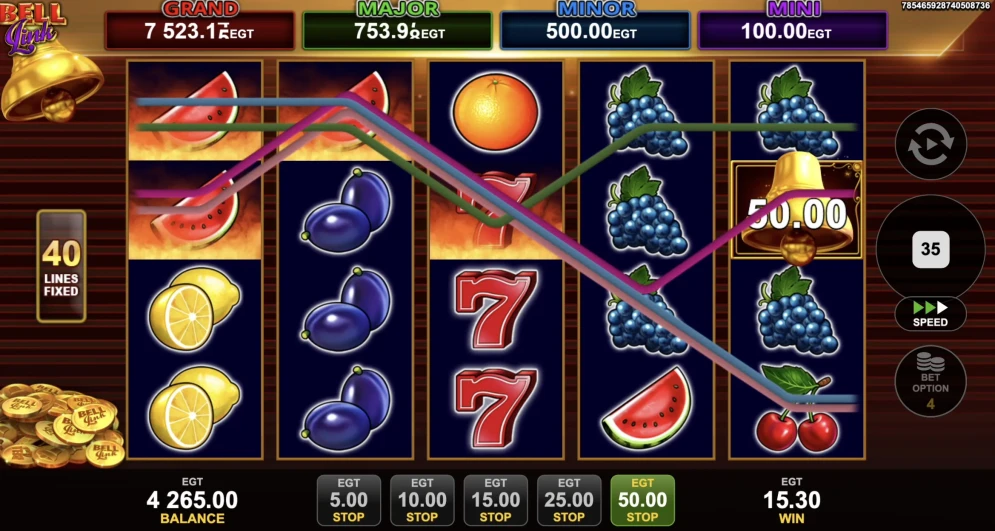 40 Super Hot Bell Link Slot